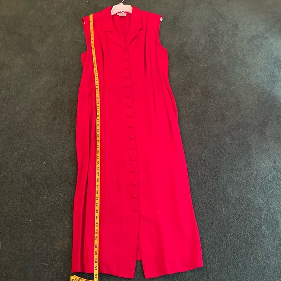 Red Women’s Dress  Zenobia - Picture 6 of 9